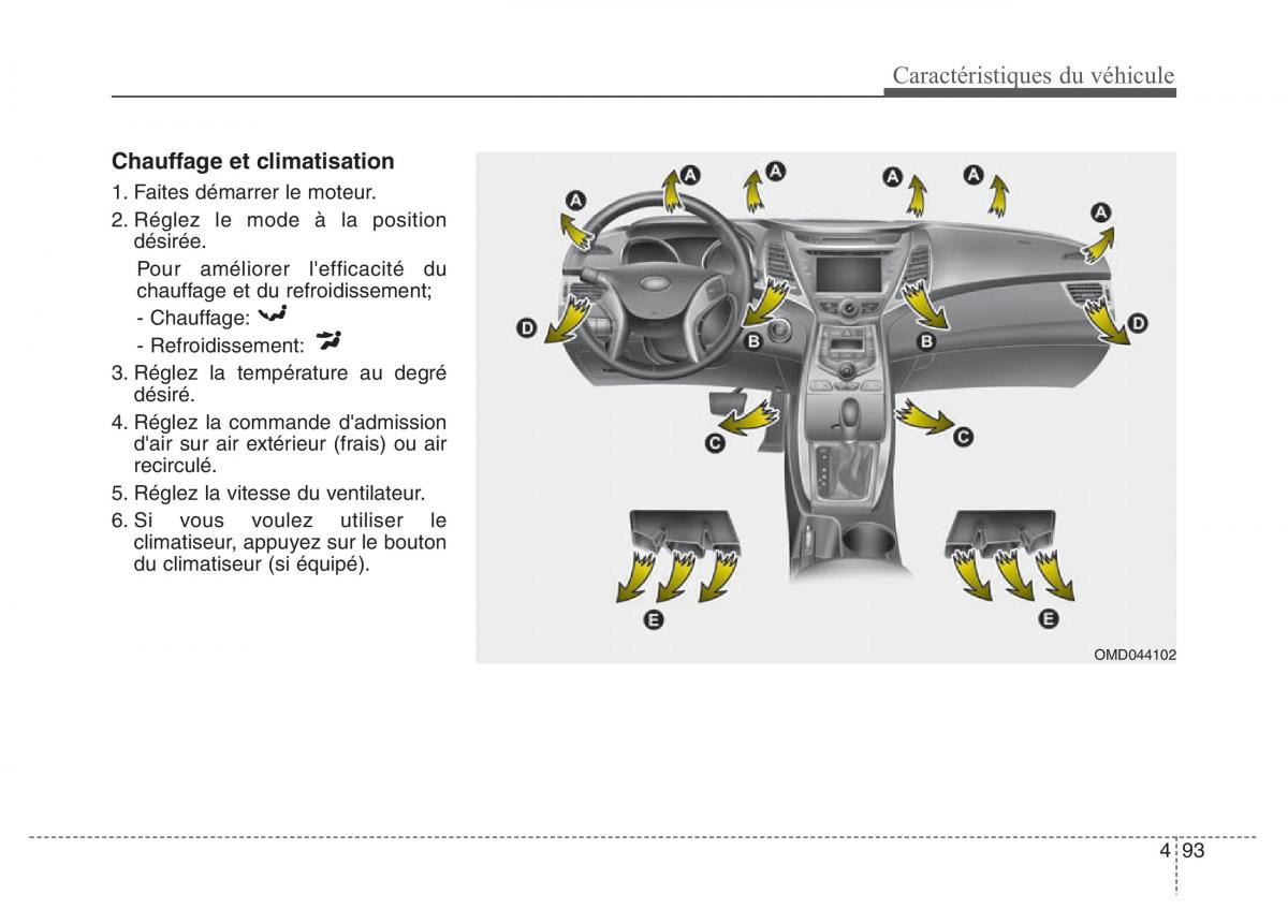 Hyundai Elantra V 5 i35 Avante MD manuel du proprietaire / page 183