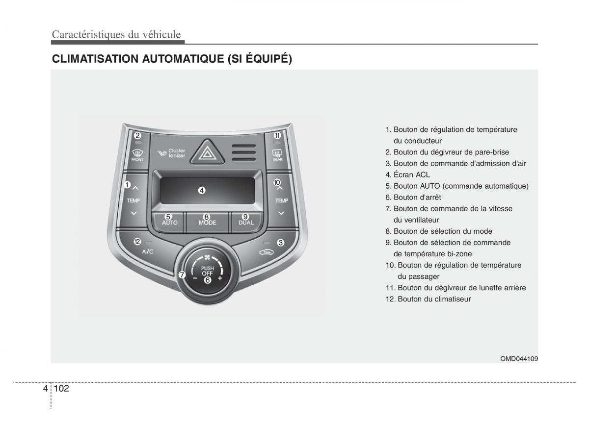 Hyundai Elantra V 5 i35 Avante MD manuel du proprietaire / page 192