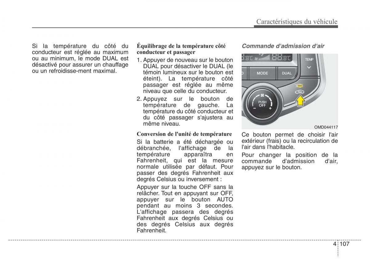 Hyundai Elantra V 5 i35 Avante MD manuel du proprietaire / page 197