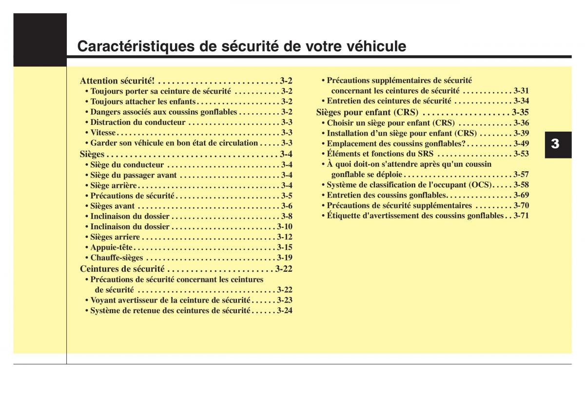 Hyundai Elantra V 5 i35 Avante MD manuel du proprietaire / page 20