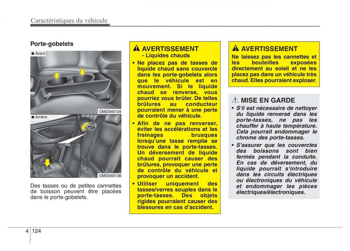 Hyundai Elantra V 5 i35 Avante MD manuel du proprietaire / page 214