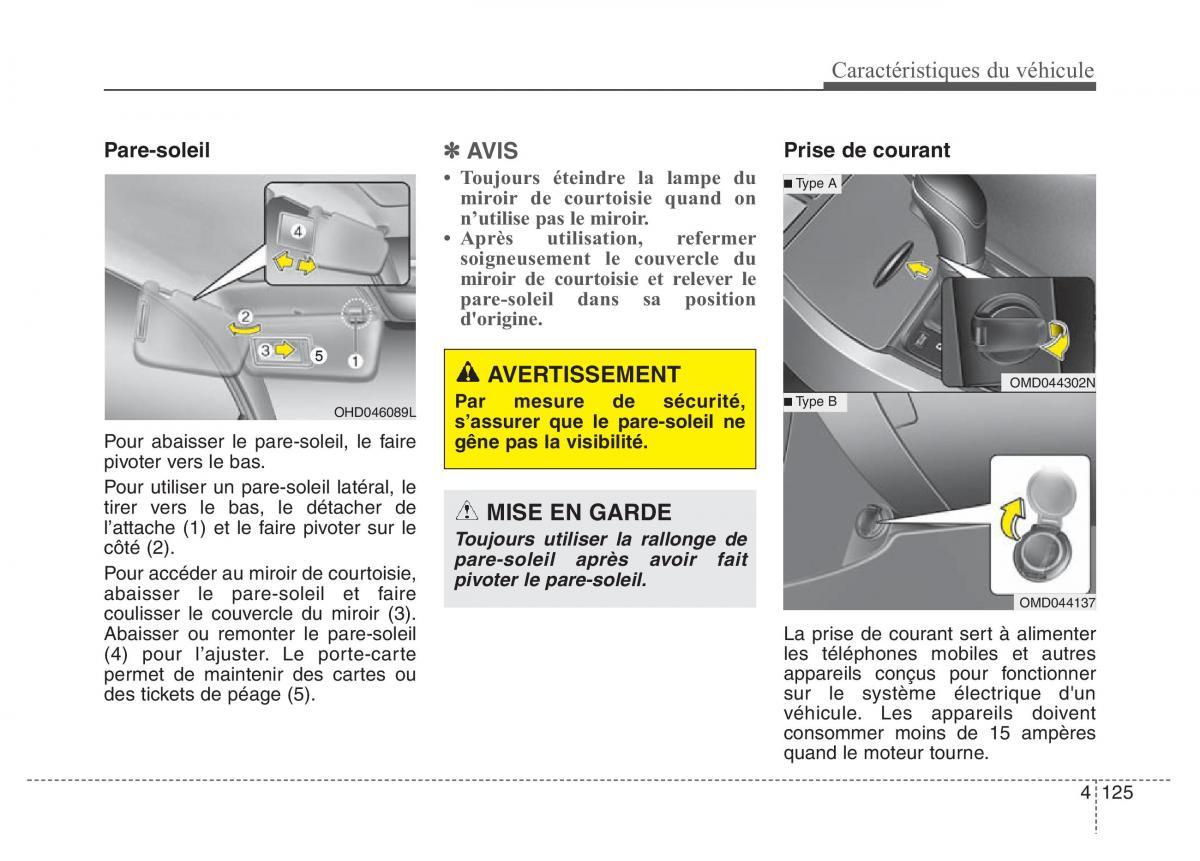 Hyundai Elantra V 5 i35 Avante MD manuel du proprietaire / page 215