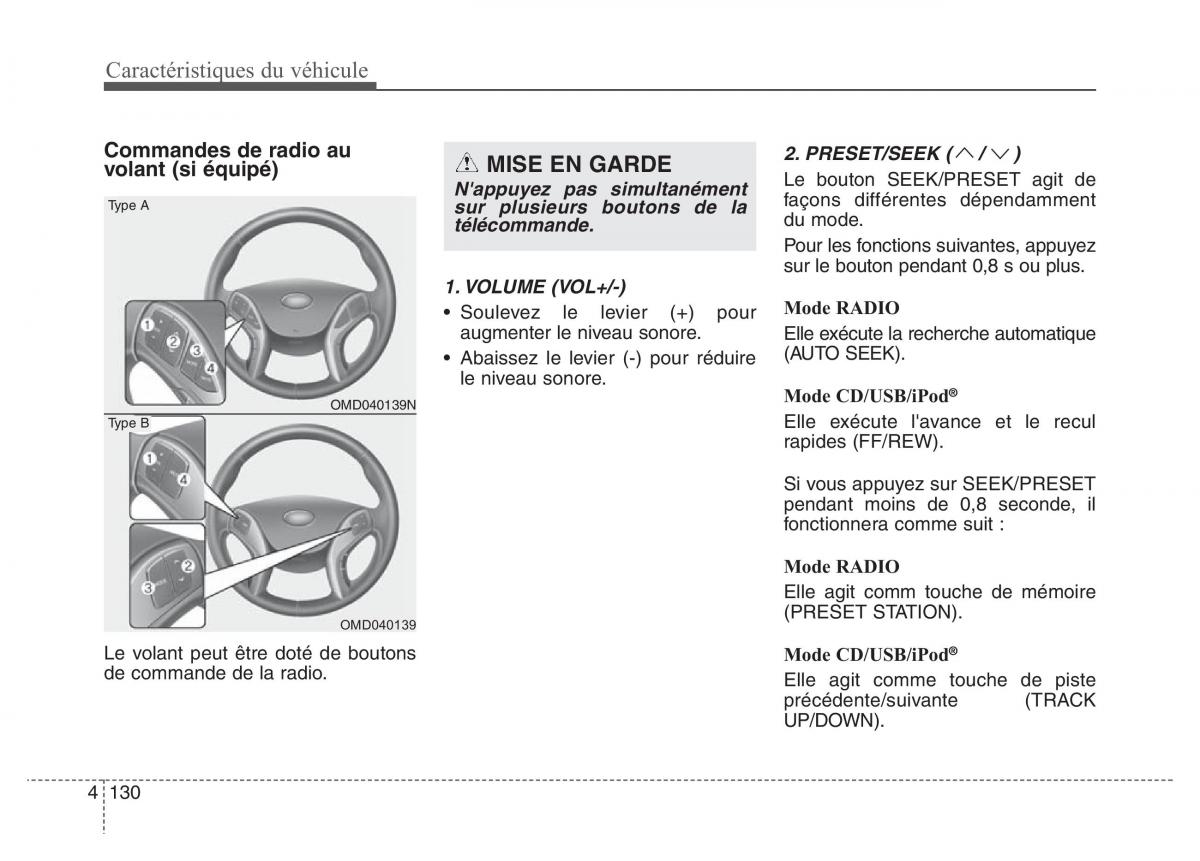 Hyundai Elantra V 5 i35 Avante MD manuel du proprietaire / page 220