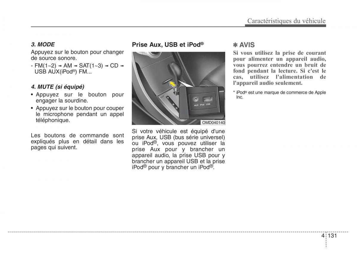 Hyundai Elantra V 5 i35 Avante MD manuel du proprietaire / page 221