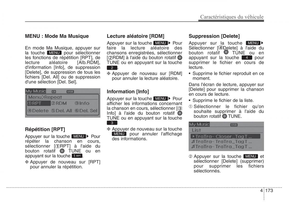 Hyundai Elantra V 5 i35 Avante MD manuel du proprietaire / page 263