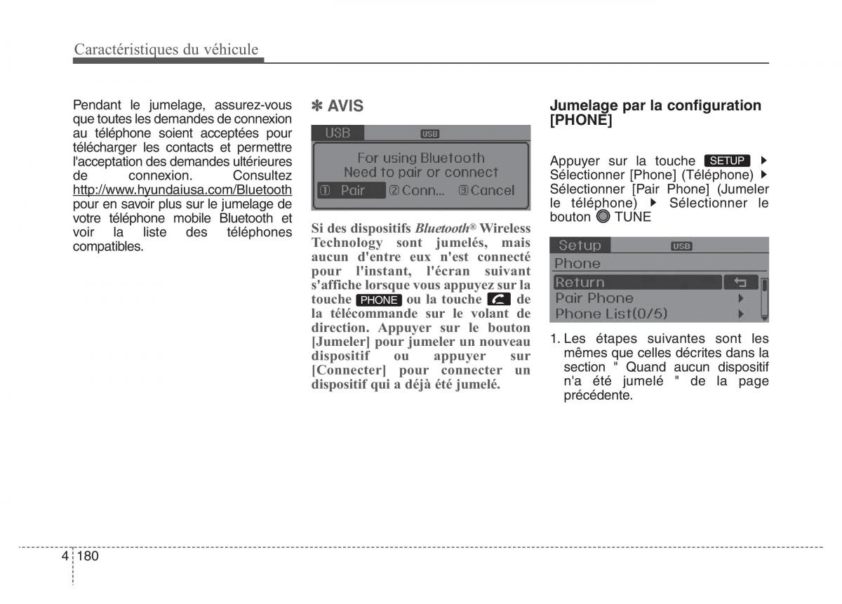 Hyundai Elantra V 5 i35 Avante MD manuel du proprietaire / page 270