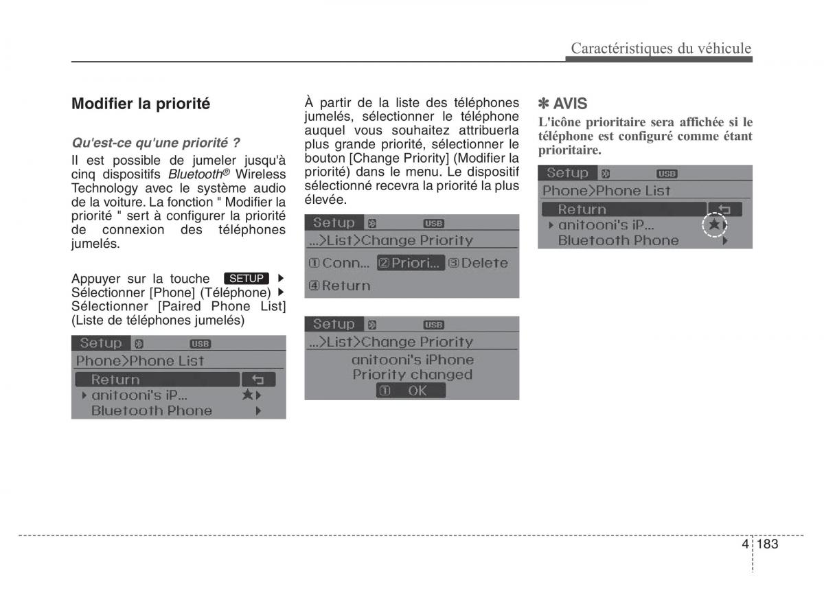 Hyundai Elantra V 5 i35 Avante MD manuel du proprietaire / page 273