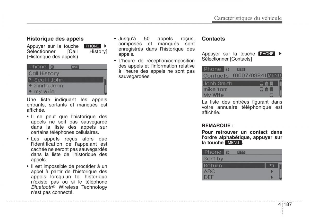 Hyundai Elantra V 5 i35 Avante MD manuel du proprietaire / page 277