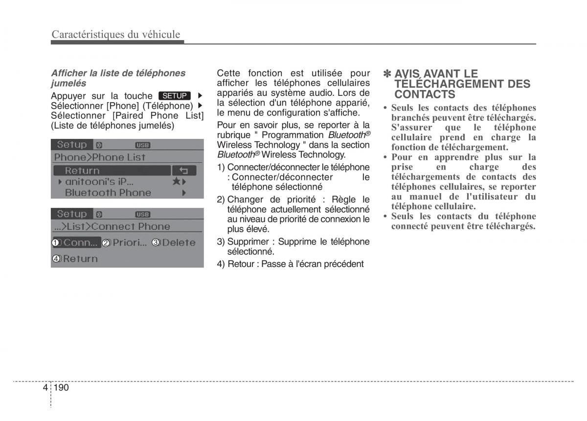 Hyundai Elantra V 5 i35 Avante MD manuel du proprietaire / page 280