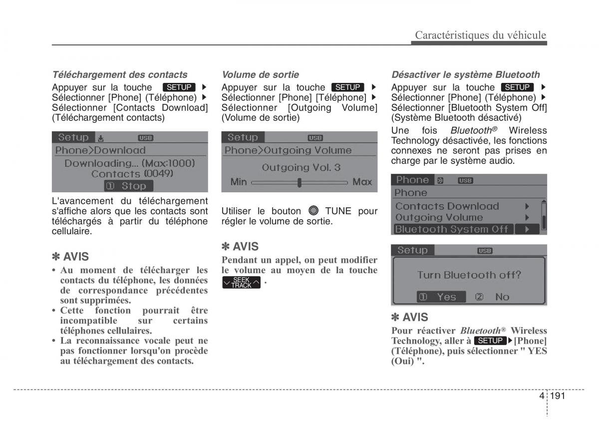 Hyundai Elantra V 5 i35 Avante MD manuel du proprietaire / page 281