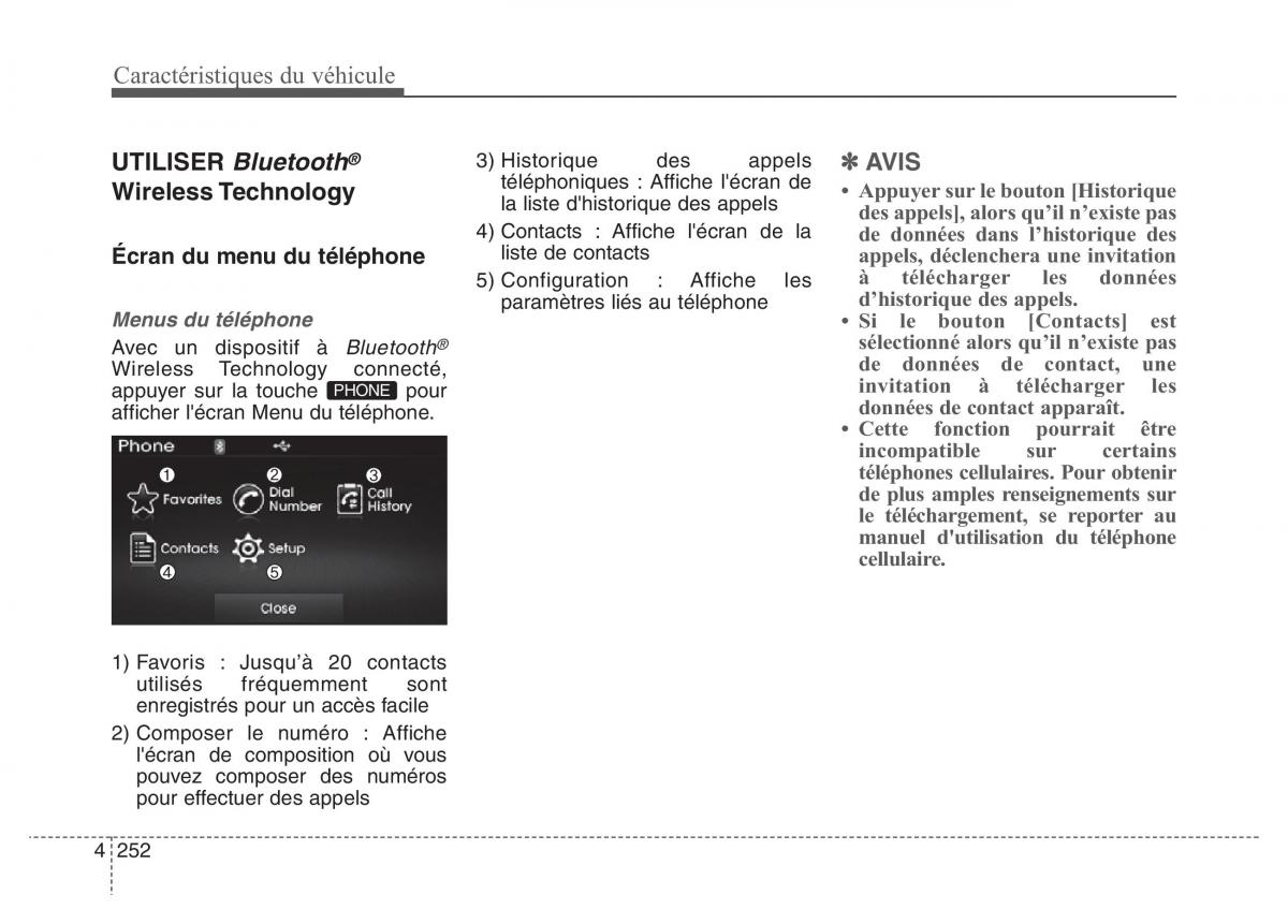 Hyundai Elantra V 5 i35 Avante MD manuel du proprietaire / page 342