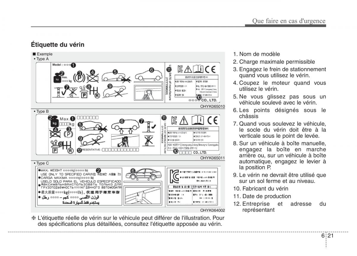 Hyundai Elantra V 5 i35 Avante MD manuel du proprietaire / page 453