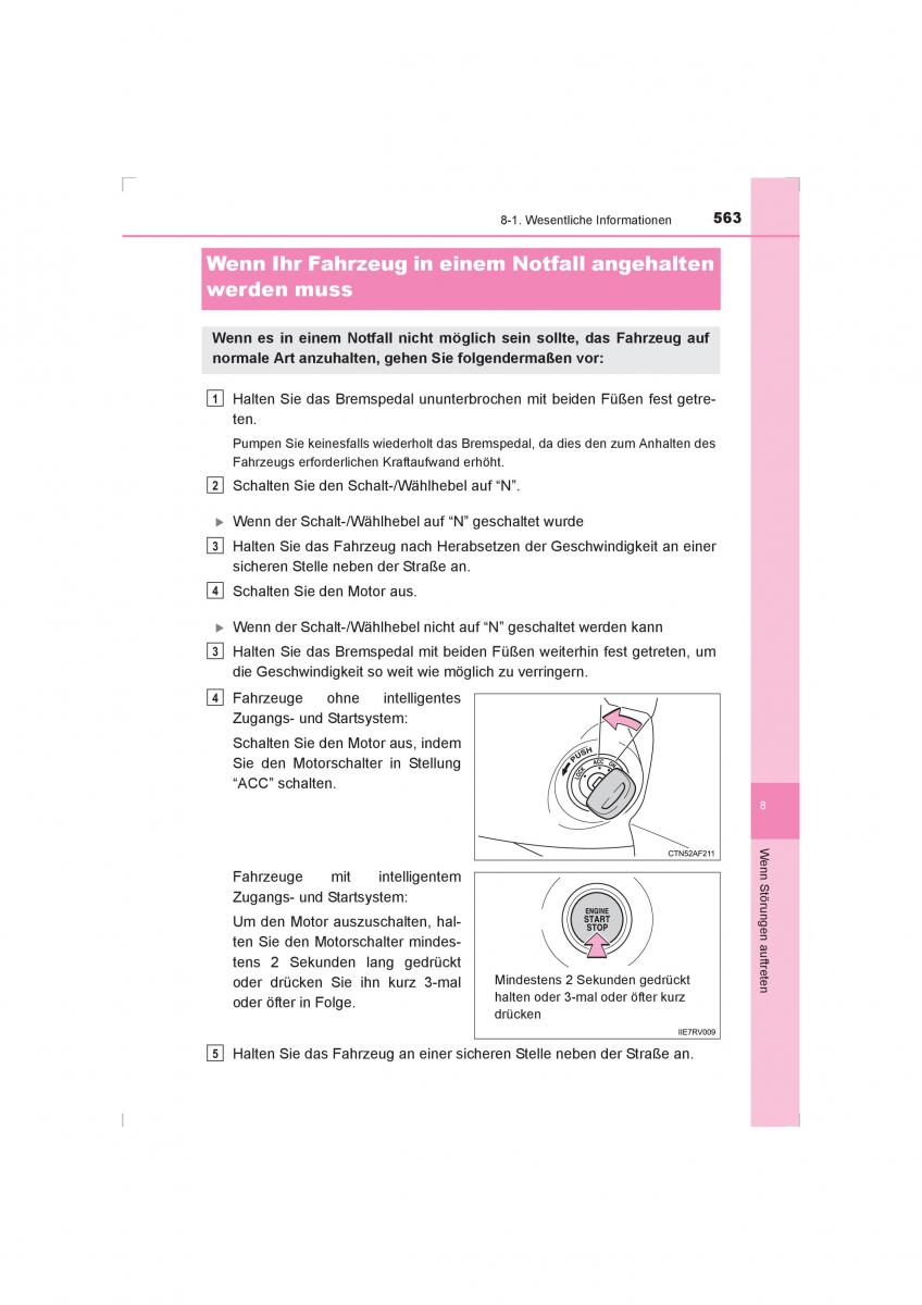 Toyota Hilux VIII 8 AN120 AN130 Handbuch / page 563