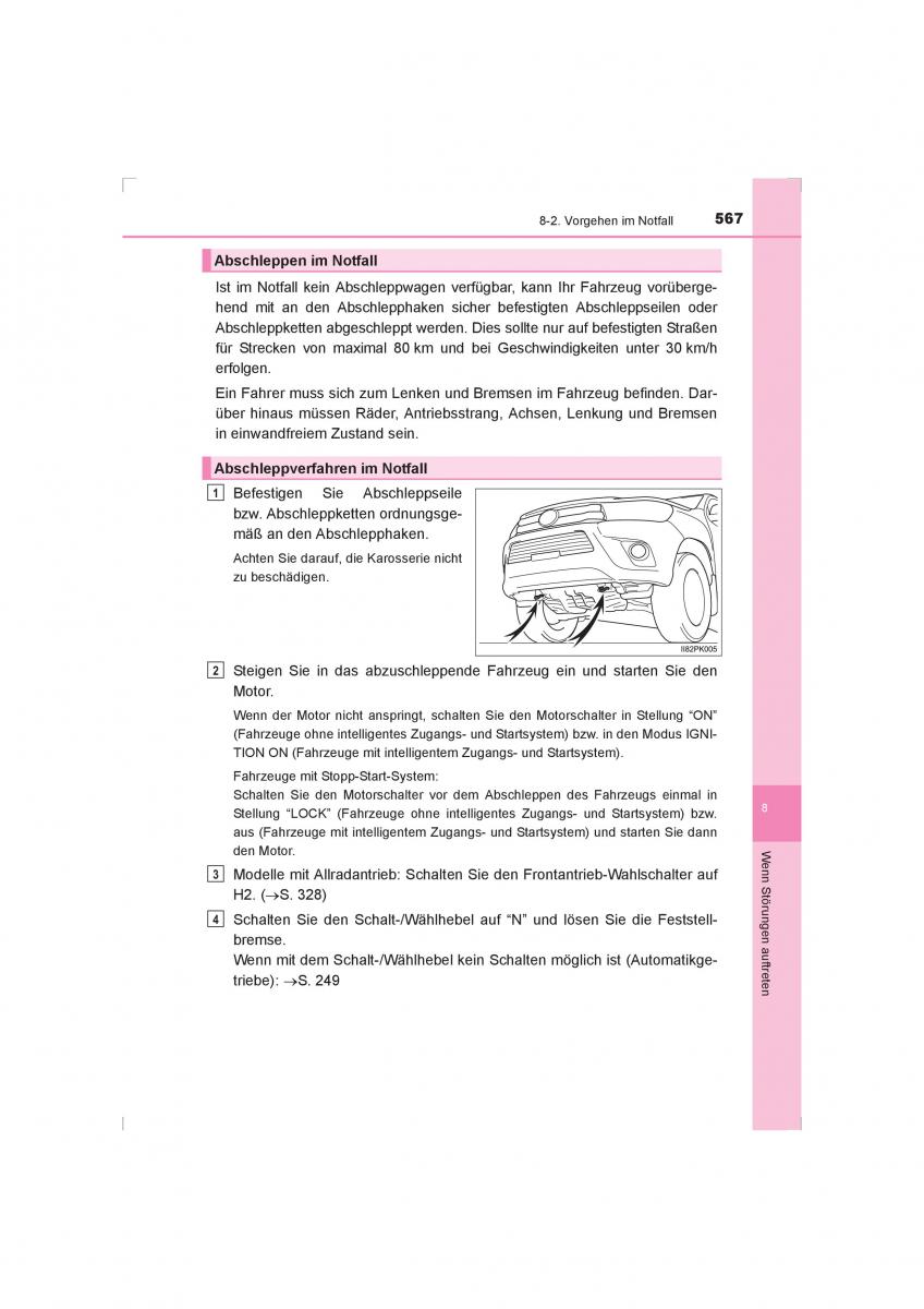 Toyota Hilux VIII 8 AN120 AN130 Handbuch / page 567