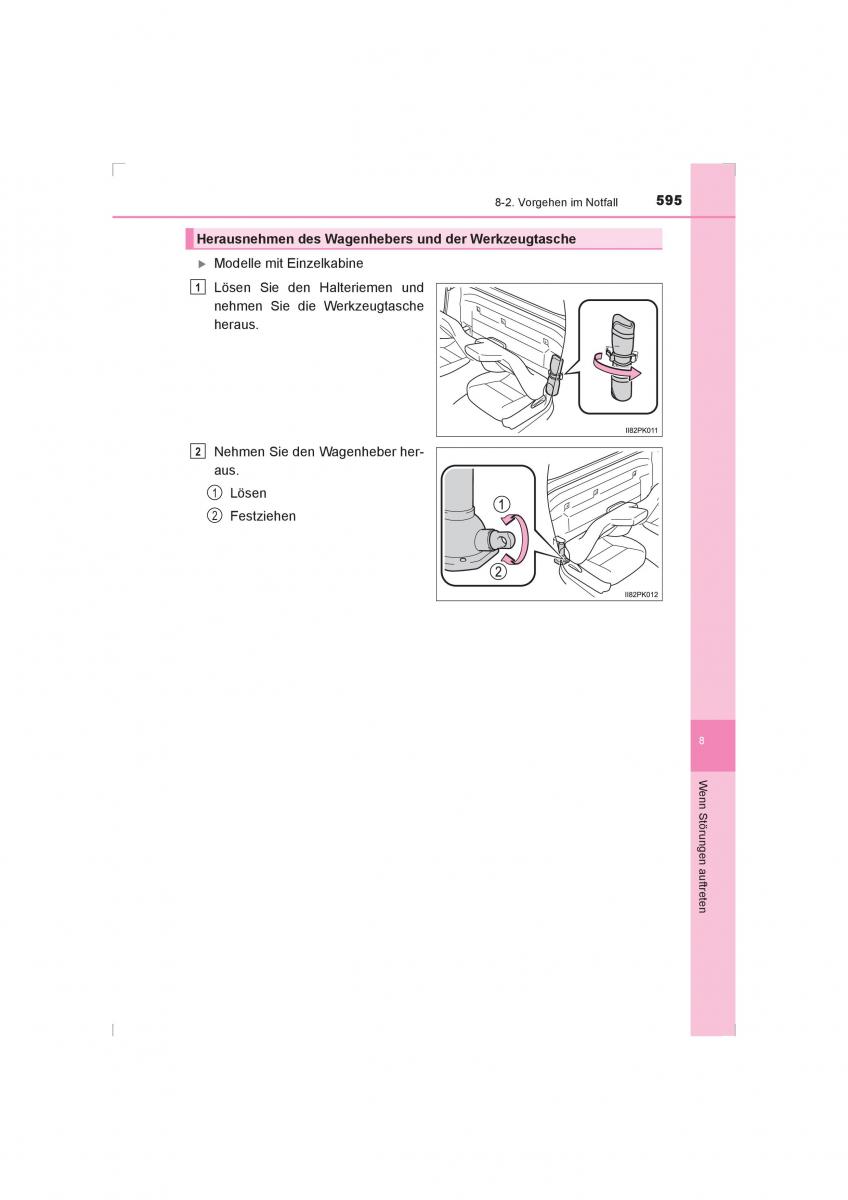 Toyota Hilux VIII 8 AN120 AN130 Handbuch / page 595