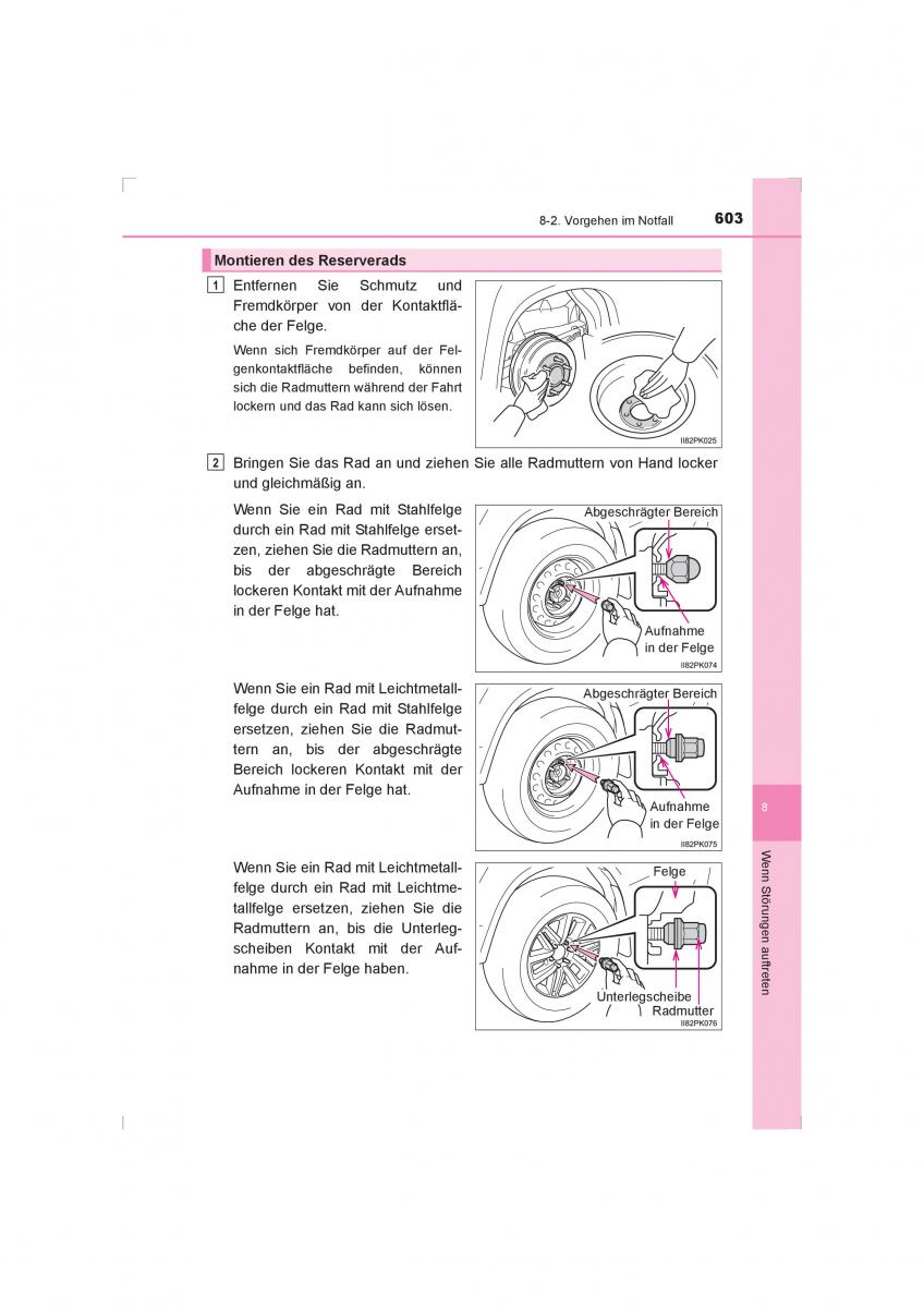 Toyota Hilux VIII 8 AN120 AN130 Handbuch / page 603