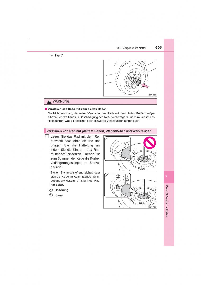 Toyota Hilux VIII 8 AN120 AN130 Handbuch / page 605