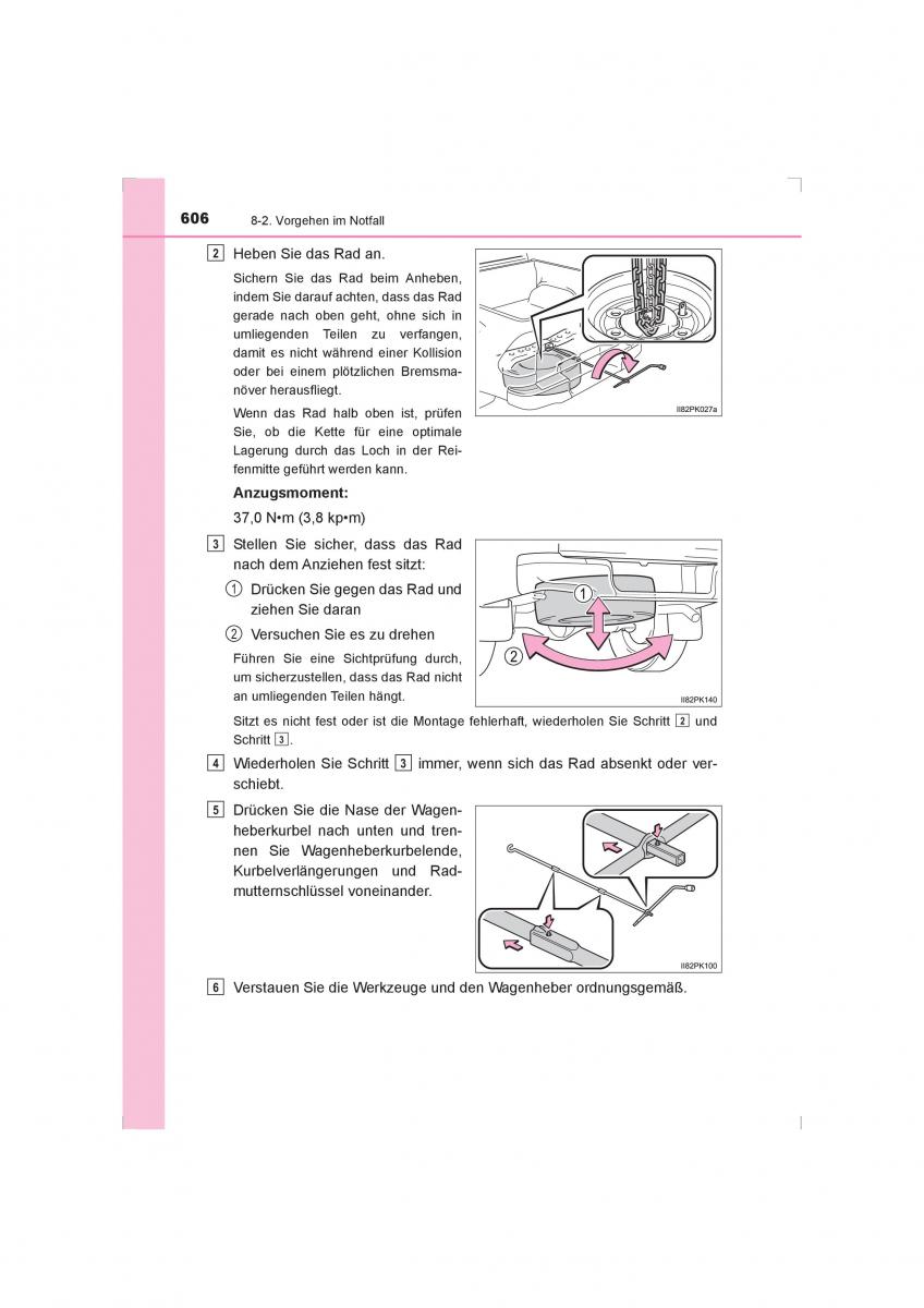 Toyota Hilux VIII 8 AN120 AN130 Handbuch / page 606