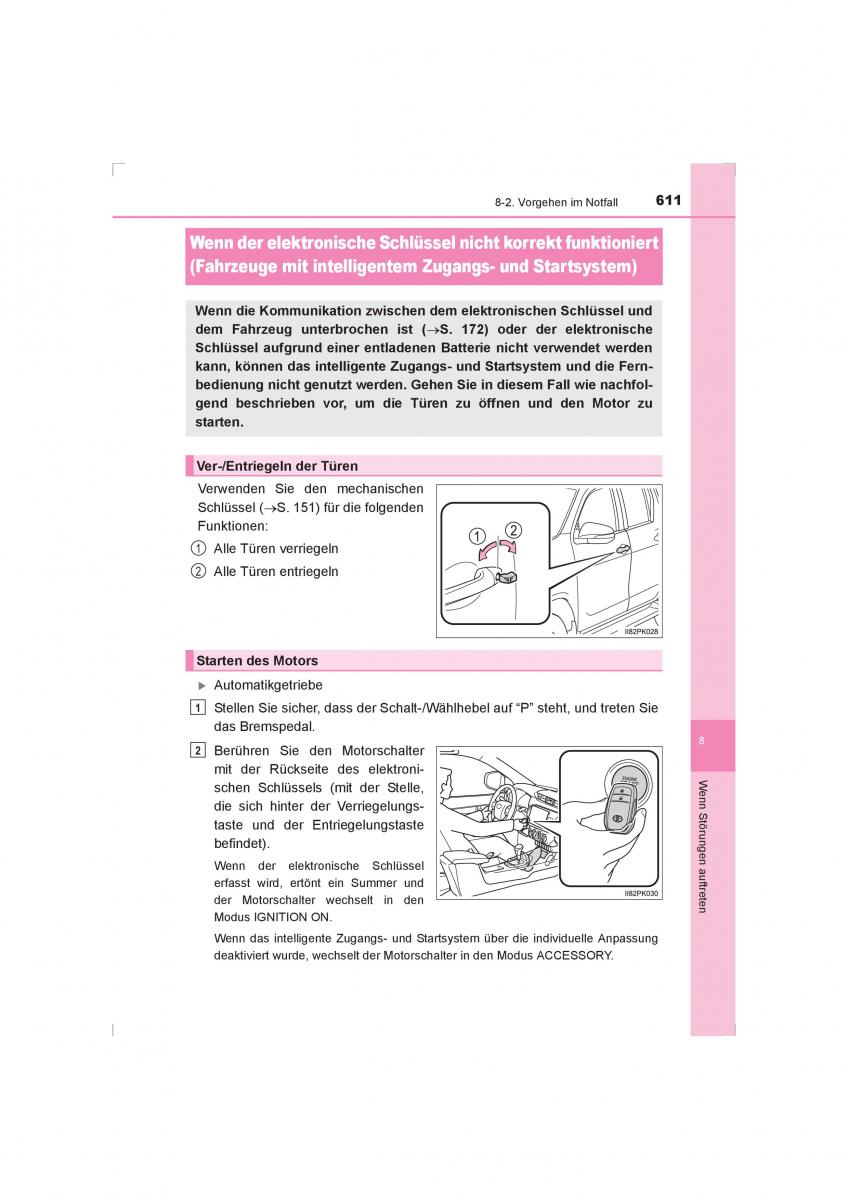 Toyota Hilux VIII 8 AN120 AN130 Handbuch / page 611