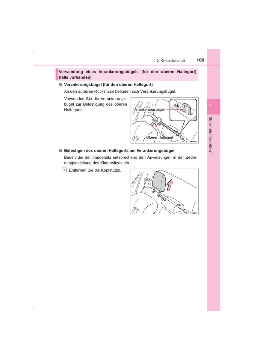 Toyota Hilux VIII 8 AN120 AN130 Handbuch / page 105