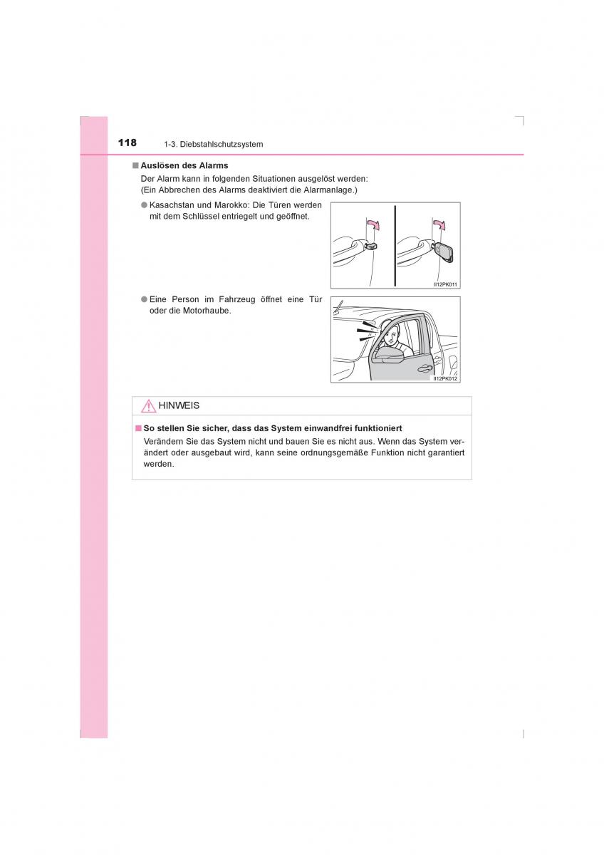 Toyota Hilux VIII 8 AN120 AN130 Handbuch / page 118