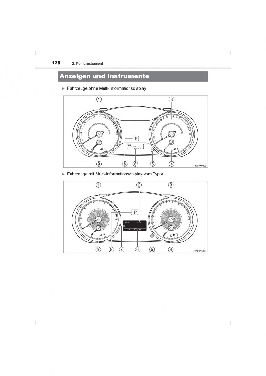 Toyota Hilux VIII 8 AN120 AN130 Handbuch / page 128