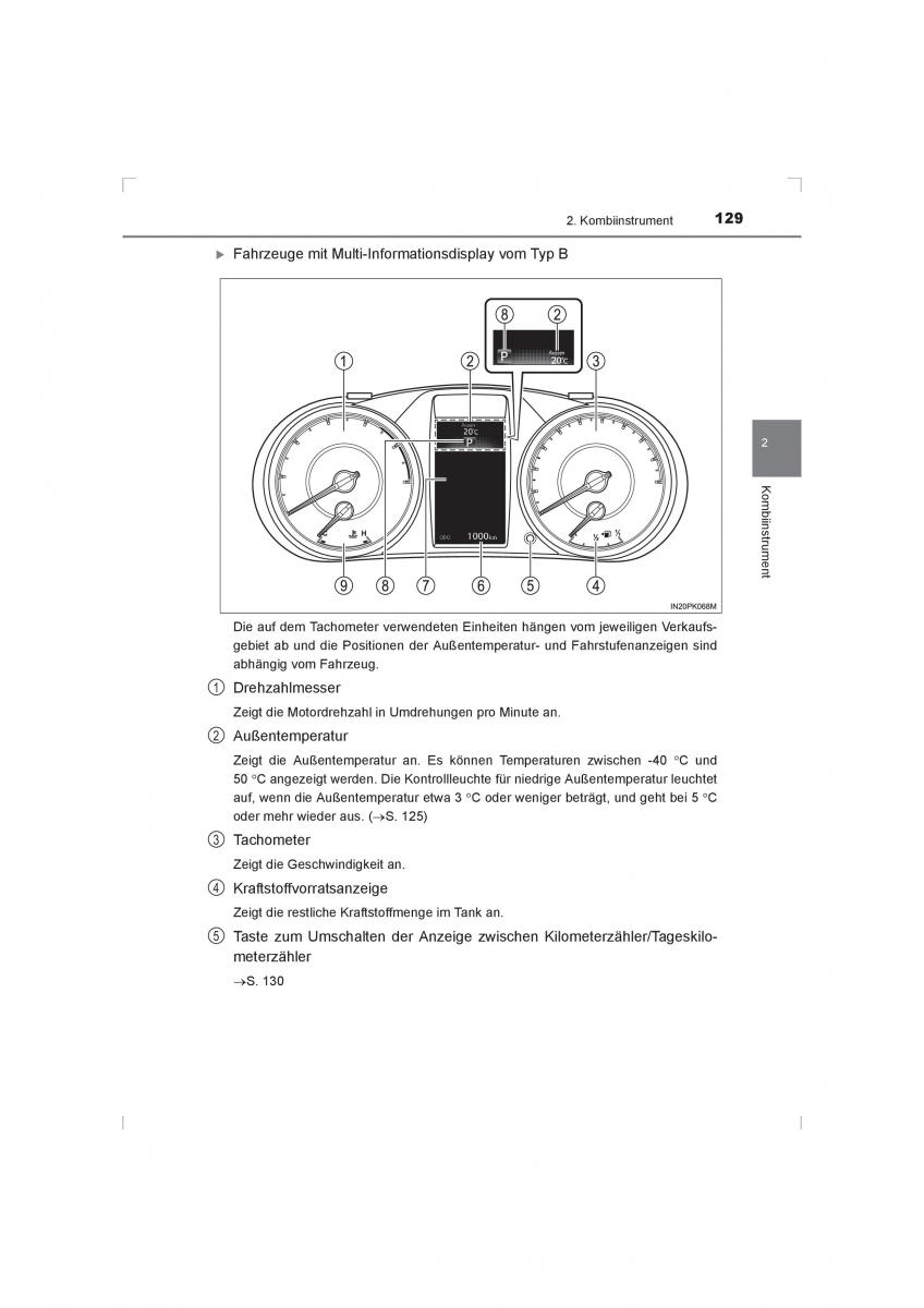 Toyota Hilux VIII 8 AN120 AN130 Handbuch / page 129