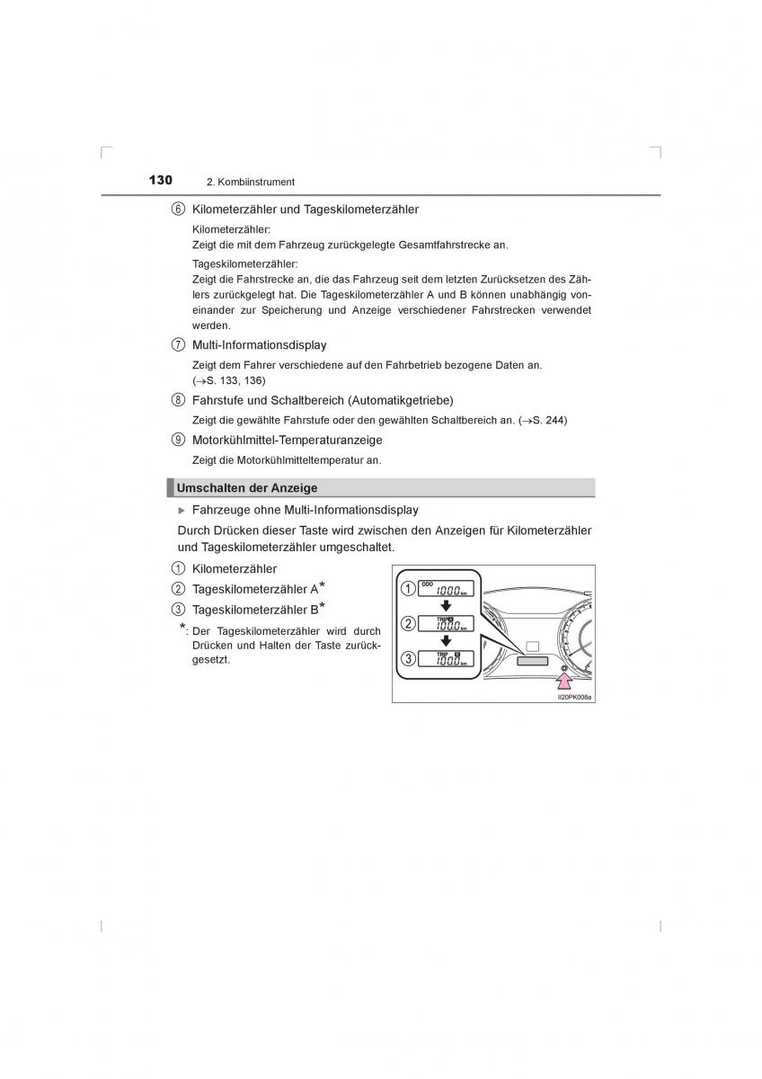 Toyota Hilux VIII 8 AN120 AN130 Handbuch / page 130