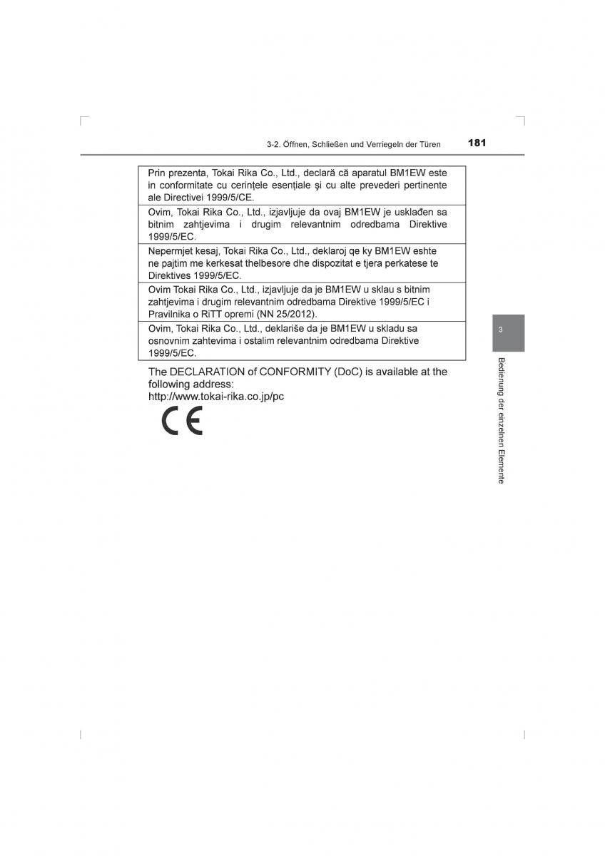 Toyota Hilux VIII 8 AN120 AN130 Handbuch / page 181