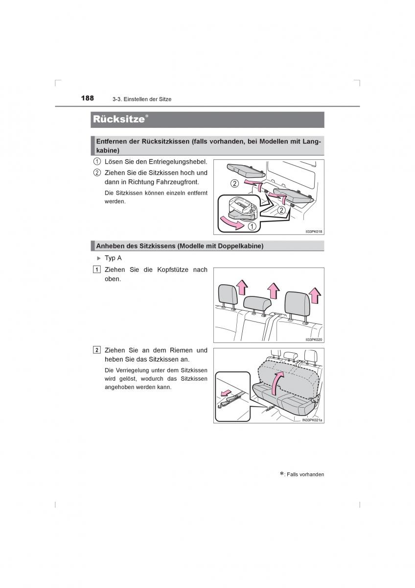 Toyota Hilux VIII 8 AN120 AN130 Handbuch / page 188