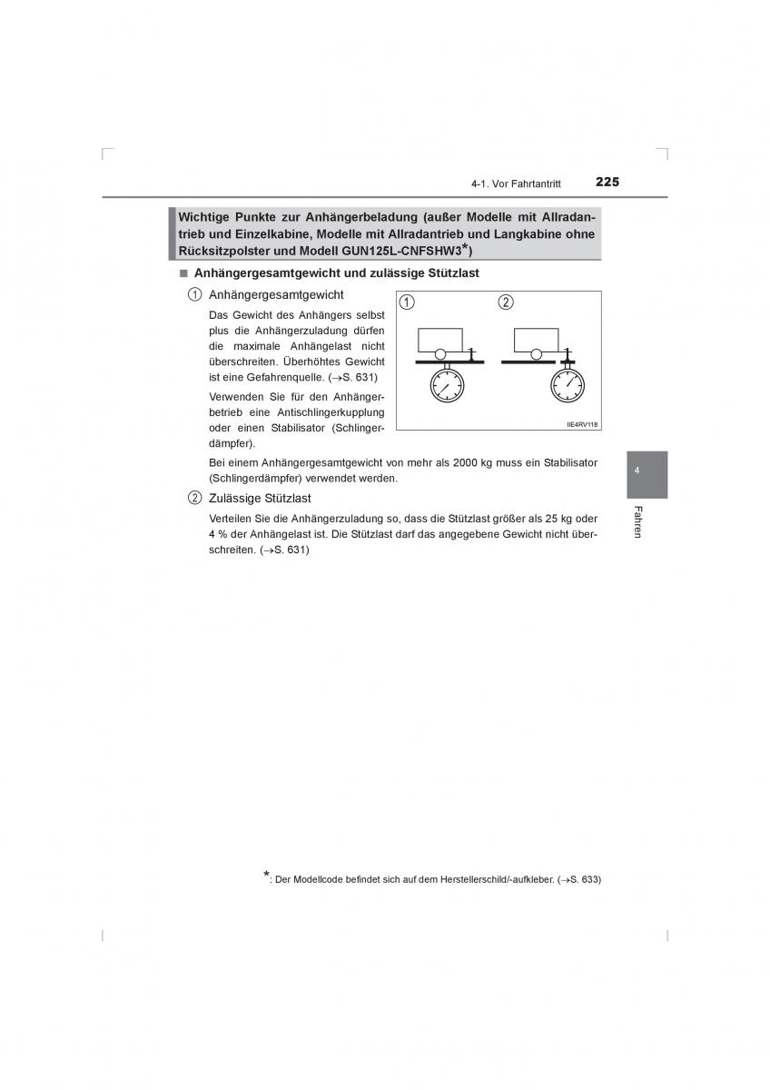 Toyota Hilux VIII 8 AN120 AN130 Handbuch / page 225