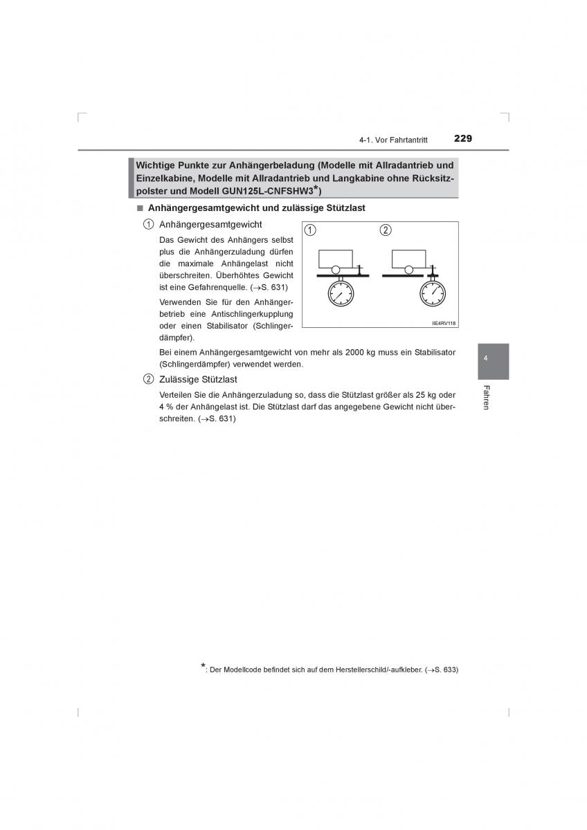 Toyota Hilux VIII 8 AN120 AN130 Handbuch / page 229