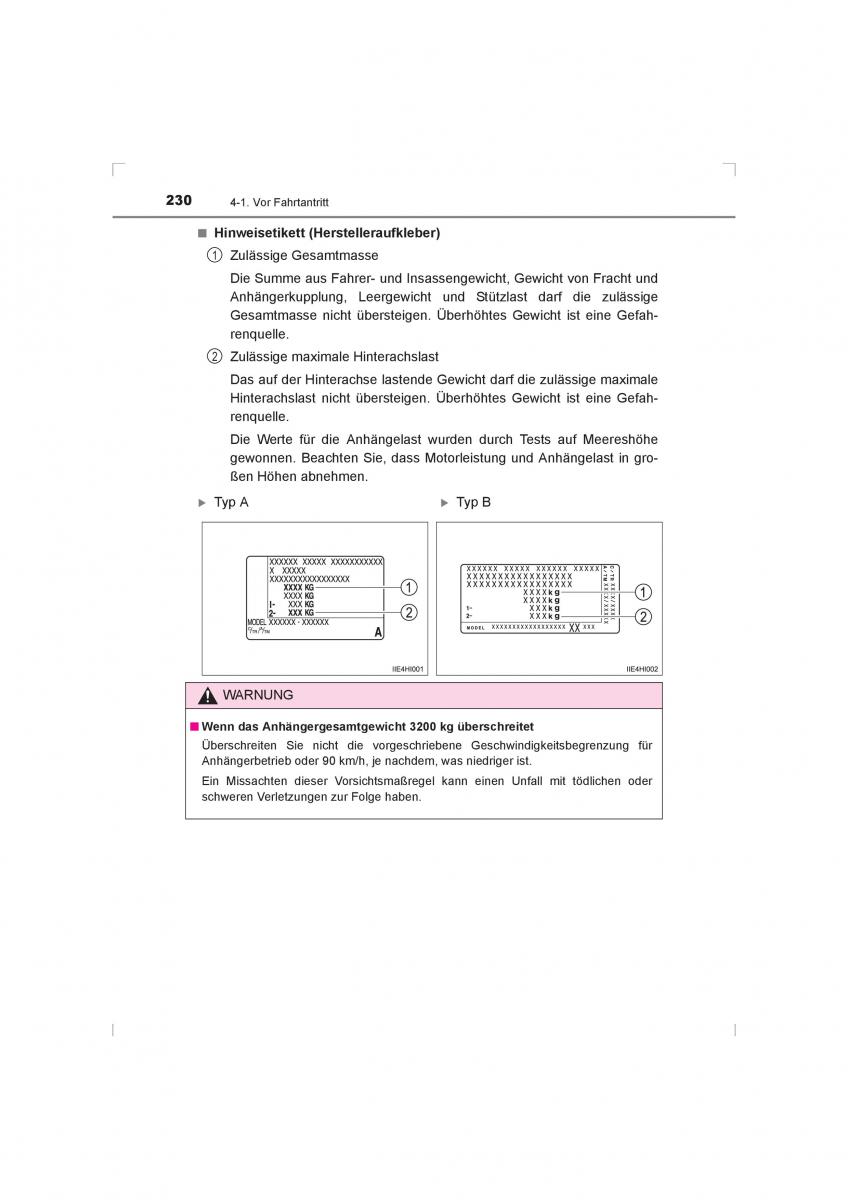 Toyota Hilux VIII 8 AN120 AN130 Handbuch / page 230