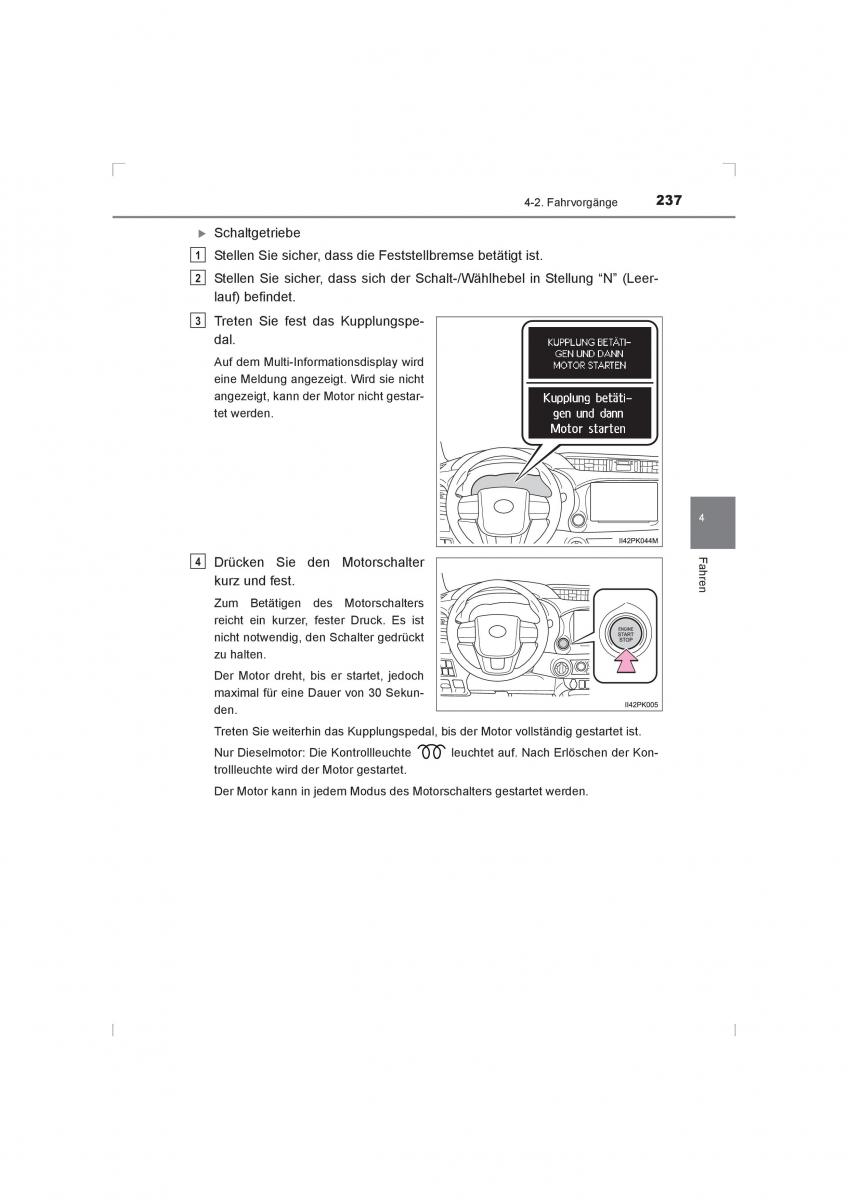 Toyota Hilux VIII 8 AN120 AN130 Handbuch / page 237