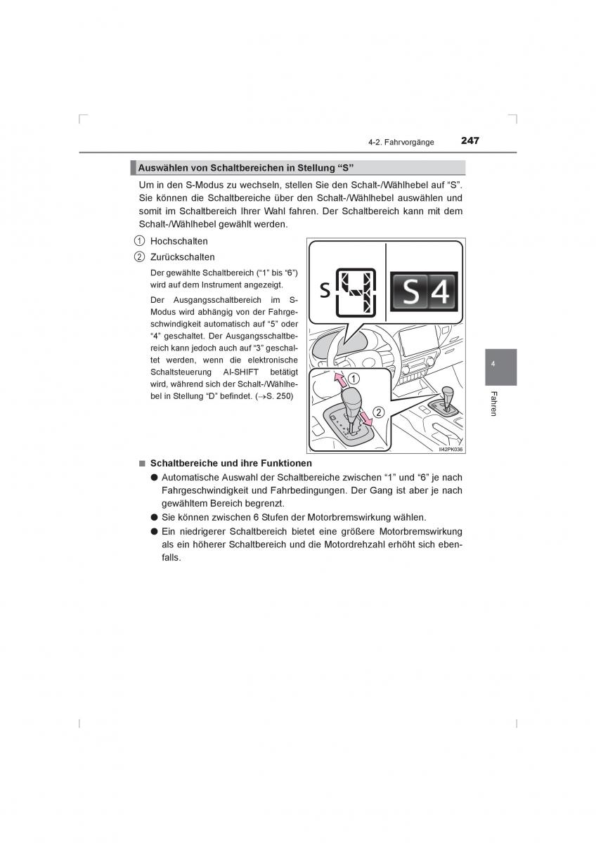 Toyota Hilux VIII 8 AN120 AN130 Handbuch / page 247