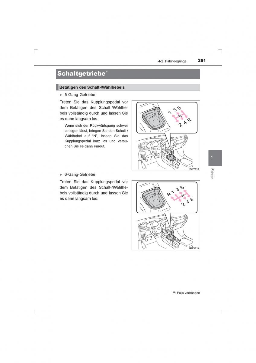 Toyota Hilux VIII 8 AN120 AN130 Handbuch / page 251