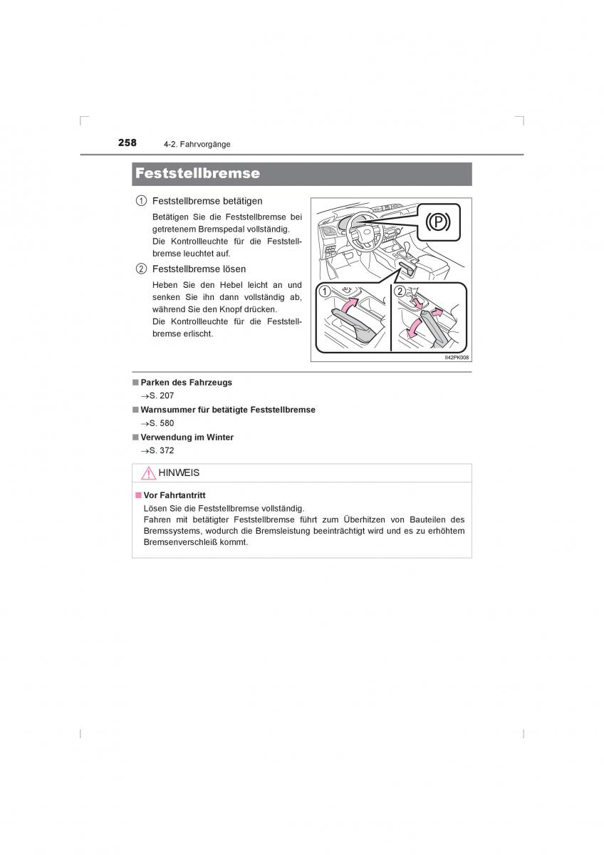 Toyota Hilux VIII 8 AN120 AN130 Handbuch / page 258