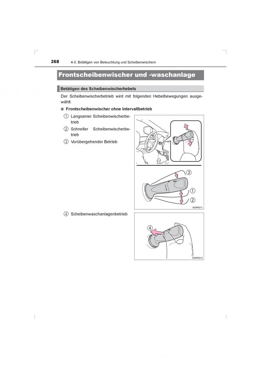 Toyota Hilux VIII 8 AN120 AN130 Handbuch / page 268