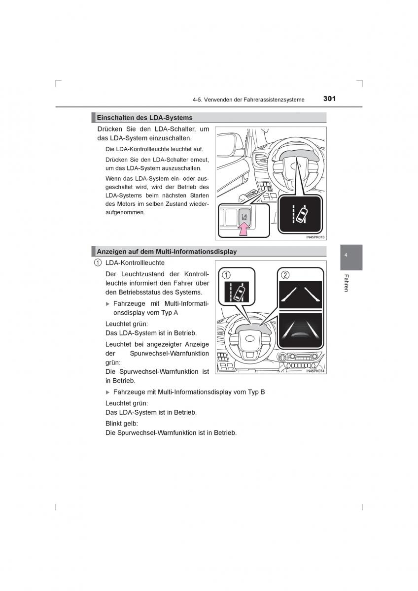 Toyota Hilux VIII 8 AN120 AN130 Handbuch / page 301