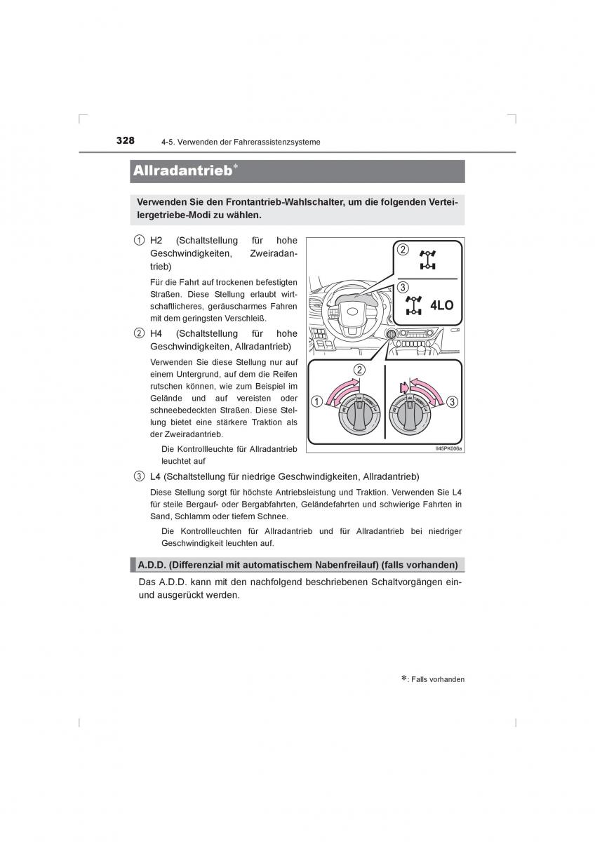 Toyota Hilux VIII 8 AN120 AN130 Handbuch / page 328