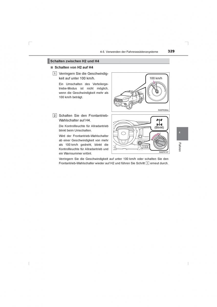 Toyota Hilux VIII 8 AN120 AN130 Handbuch / page 329