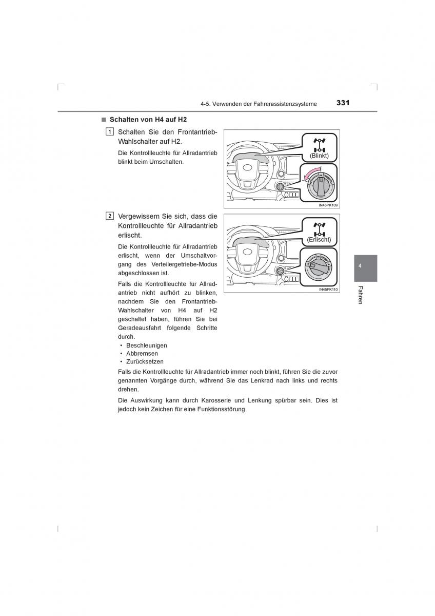 Toyota Hilux VIII 8 AN120 AN130 Handbuch / page 331