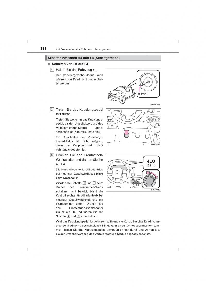 Toyota Hilux VIII 8 AN120 AN130 Handbuch / page 336