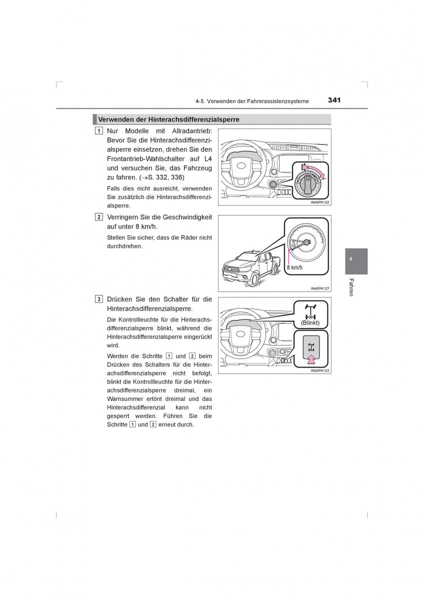 Toyota Hilux VIII 8 AN120 AN130 Handbuch / page 341