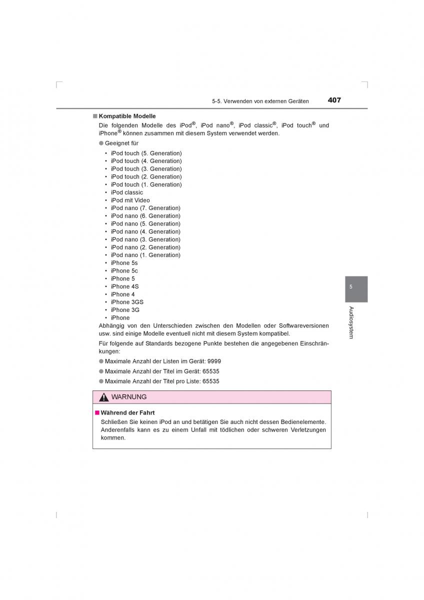 Toyota Hilux VIII 8 AN120 AN130 Handbuch / page 407