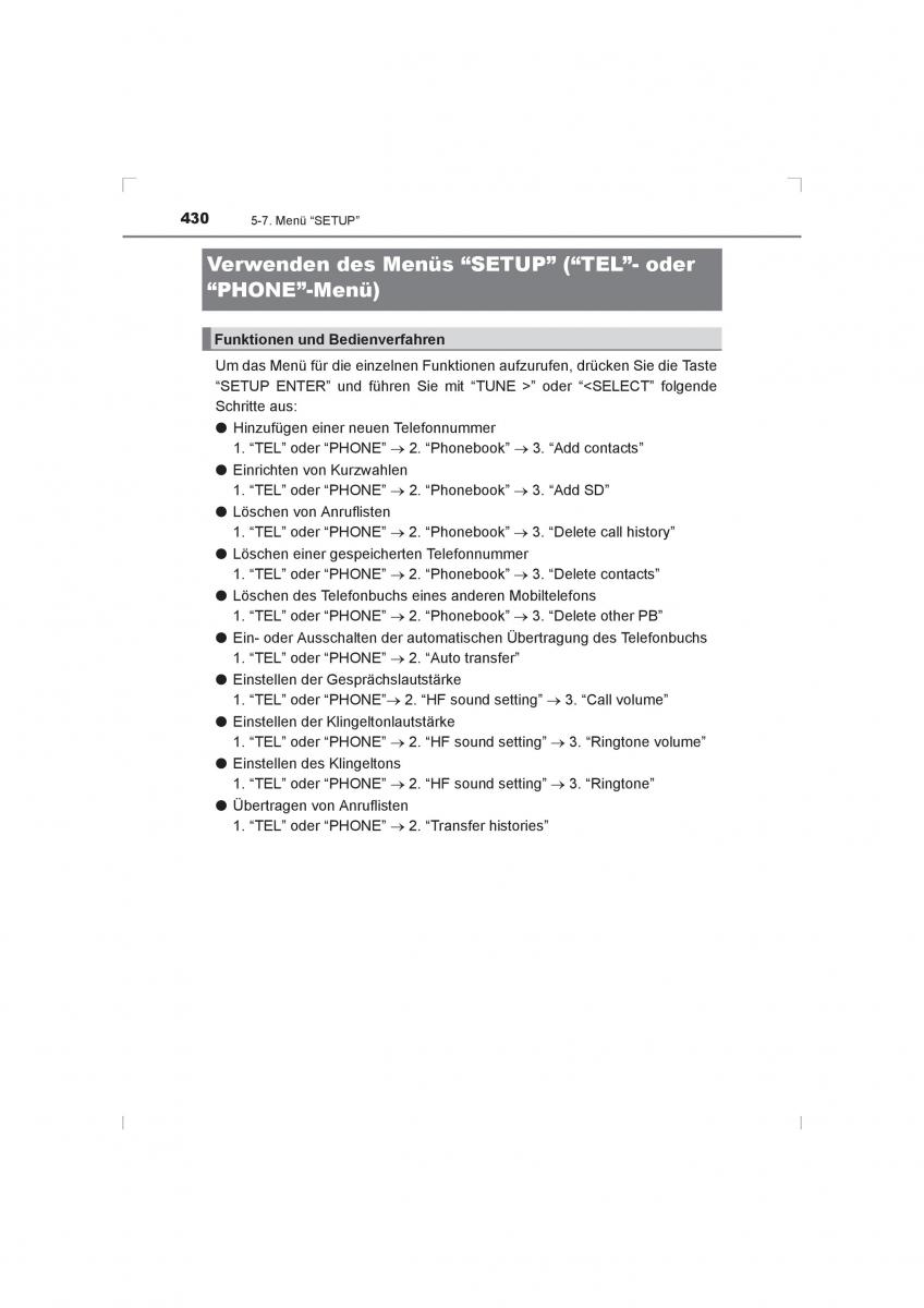 Toyota Hilux VIII 8 AN120 AN130 Handbuch / page 430