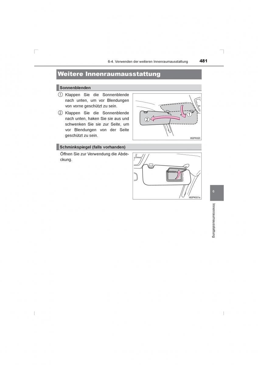 Toyota Hilux VIII 8 AN120 AN130 Handbuch / page 481