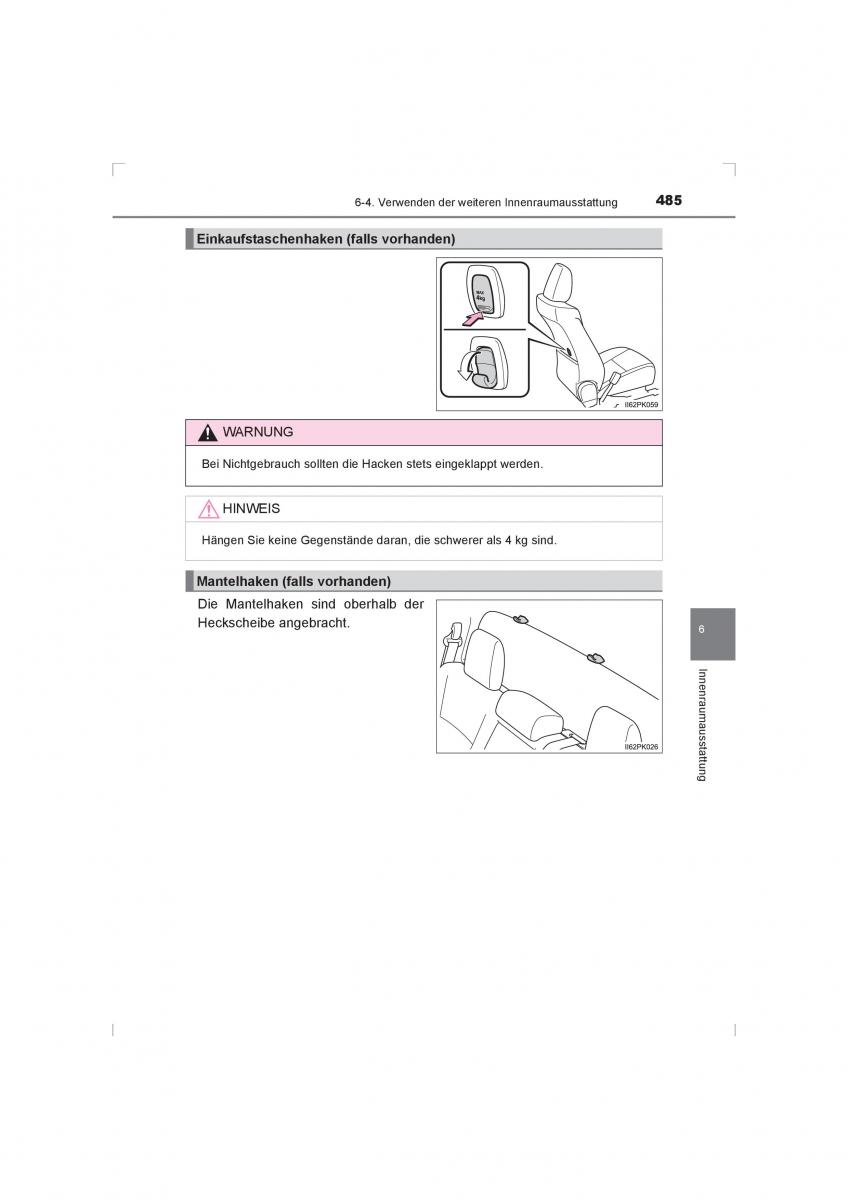 Toyota Hilux VIII 8 AN120 AN130 Handbuch / page 485