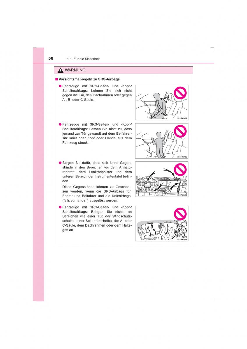 Toyota Hilux VIII 8 AN120 AN130 Handbuch / page 50