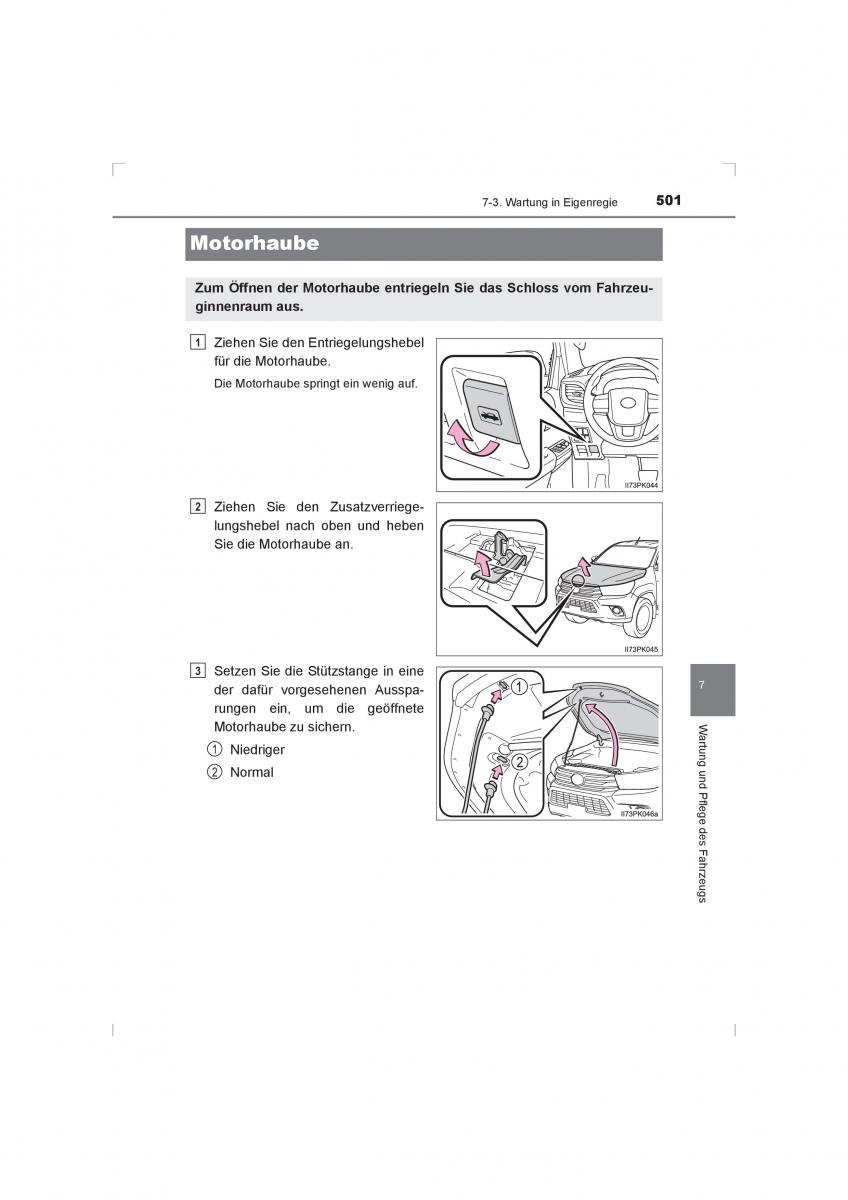 Toyota Hilux VIII 8 AN120 AN130 Handbuch / page 501